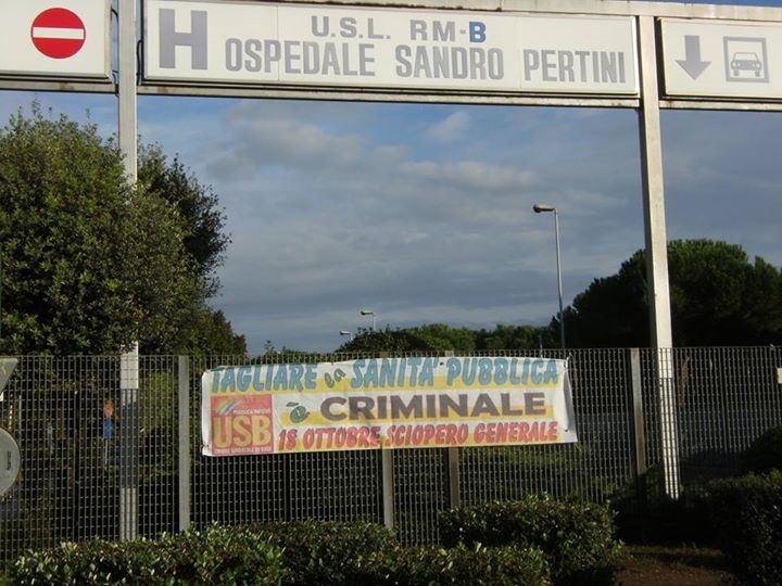 Sanità Lazio. Al Pertini passarella di Zingaretti mentre si taglia e si licenzia