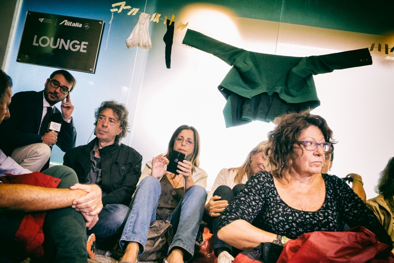 Alitalia. I dannati del Trasporto Aereo reclamano i loro diritti. Manifestazione al Ministero del Lavoro
