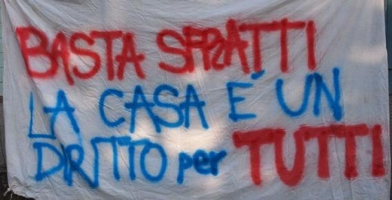 Sfratti zero. I dati dell’Unioni Inquilini sulla crisi abitativa