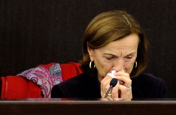 L’ex ministro Fornero si commuove ancora