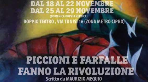 Piccioni e farfalle al Teatro. Diventa anche tu protagonista