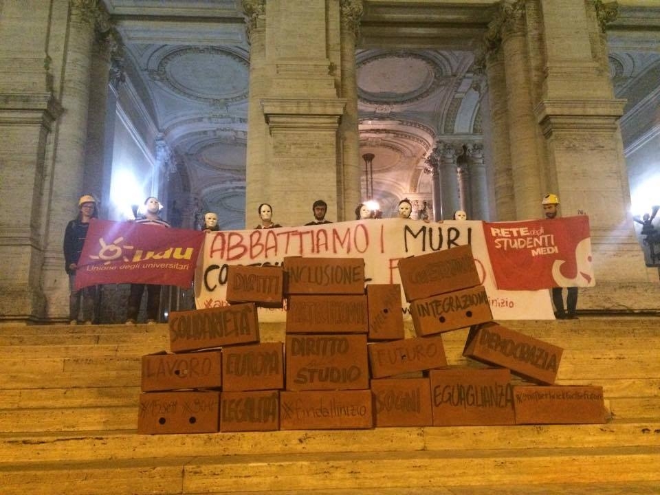 Rete studenti e Udu. Blitz al Miur contro la “buona scuola”