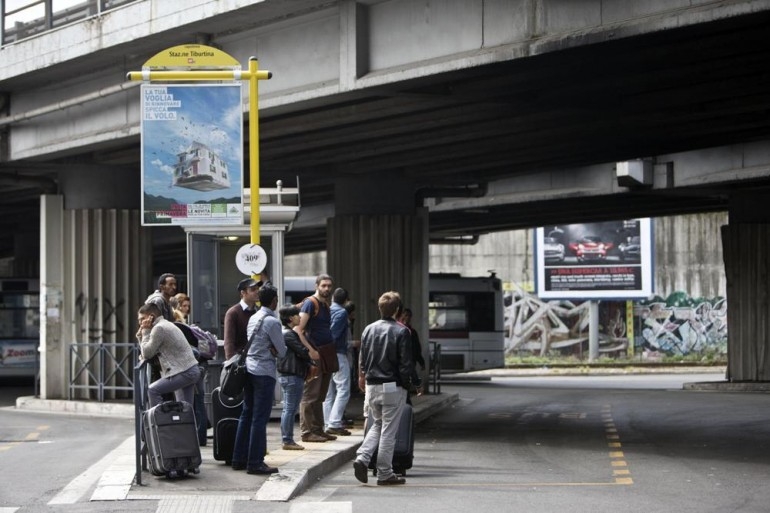 Protesta lavoratori Roma Tpl: Usb, bloccate circa 90 linee