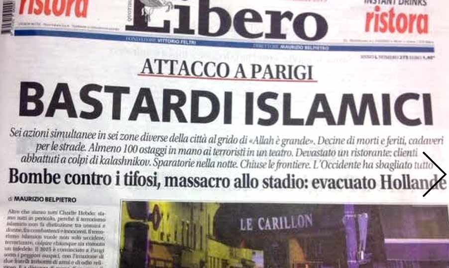 Notarianni querela Belpietro. Carta di Roma, seguire il codice deontologico