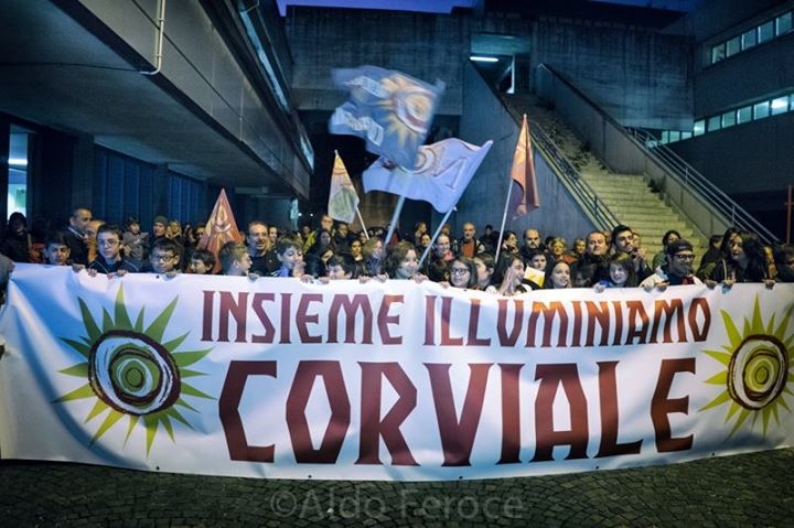 Corviale non si arrende. Una fiacccolata contro la mafia e l’illegalità. LE FOTO