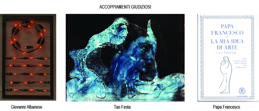 Arte. Accoppiamenti giudiziosi  talk con Giovanni Albanese e Tiziana Lupi