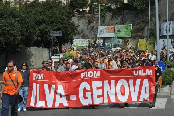Ilva. Manifestanti occupano ad oltranza cortile del Comune