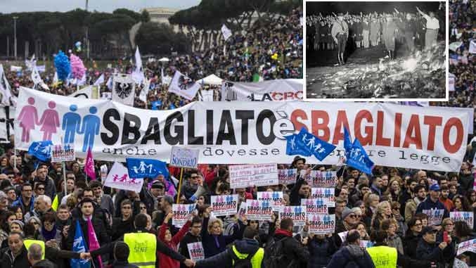 Due Family Day a distanza di ottant’anni: la stessa violenza, la stessa arroganza, lo stesso odio