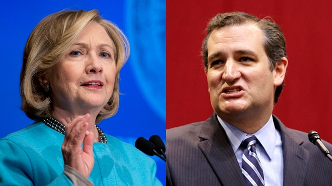 Usa 2016: Cruz batte Trump, Sanders e Clinton alla pari