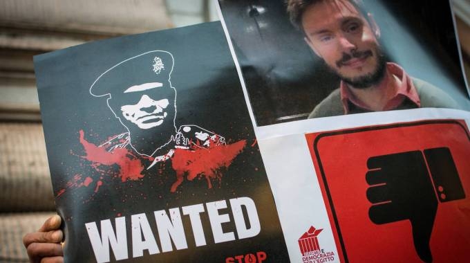 Regeni, manifestazione davanti l’ambasciata egiziana