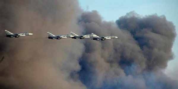 Siria. La Russia annuncia, bombarderemo finchè non sconfiggeremo terroristi