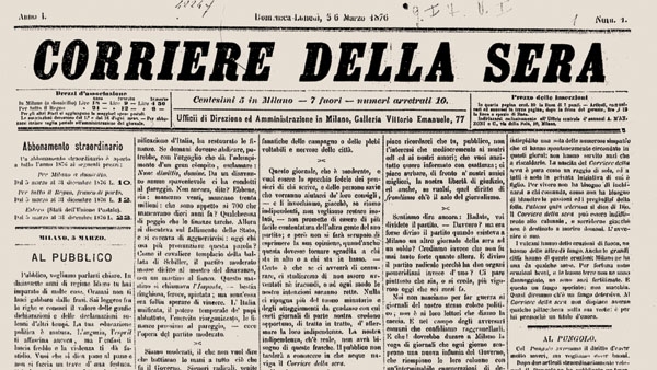 Auguri Corriere! Centoquarant’anni di passione e impegno