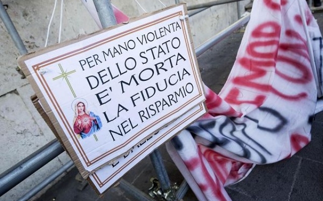 Risparmio tradito. Domani 16 marzo presidio  al Ministero dell’Economia