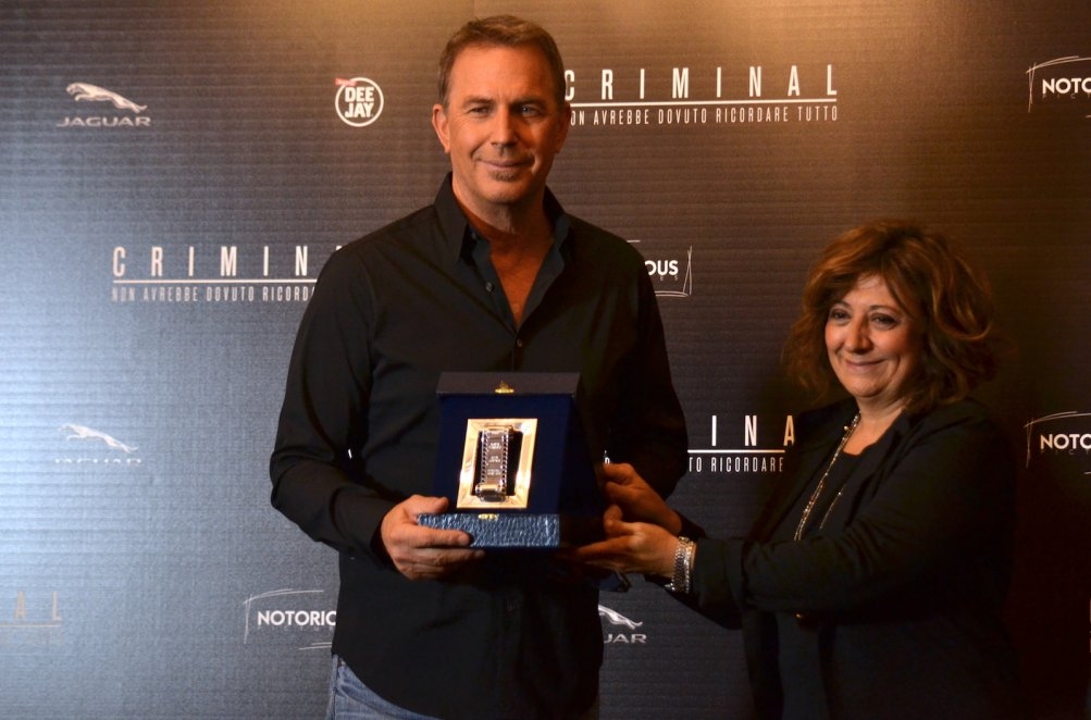Kevin Costner a Roma per Criminal