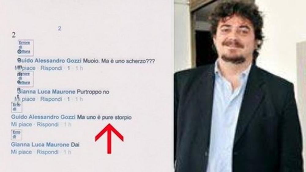 Disabile in lista civica, dirigente Pd attacca disabile: “è storpio”