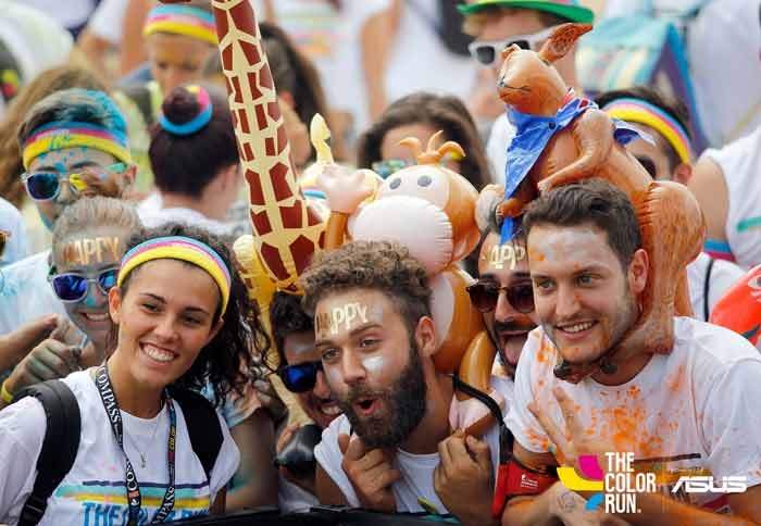 A Lignano Sabbiadoro The Color Run Sunset Edition