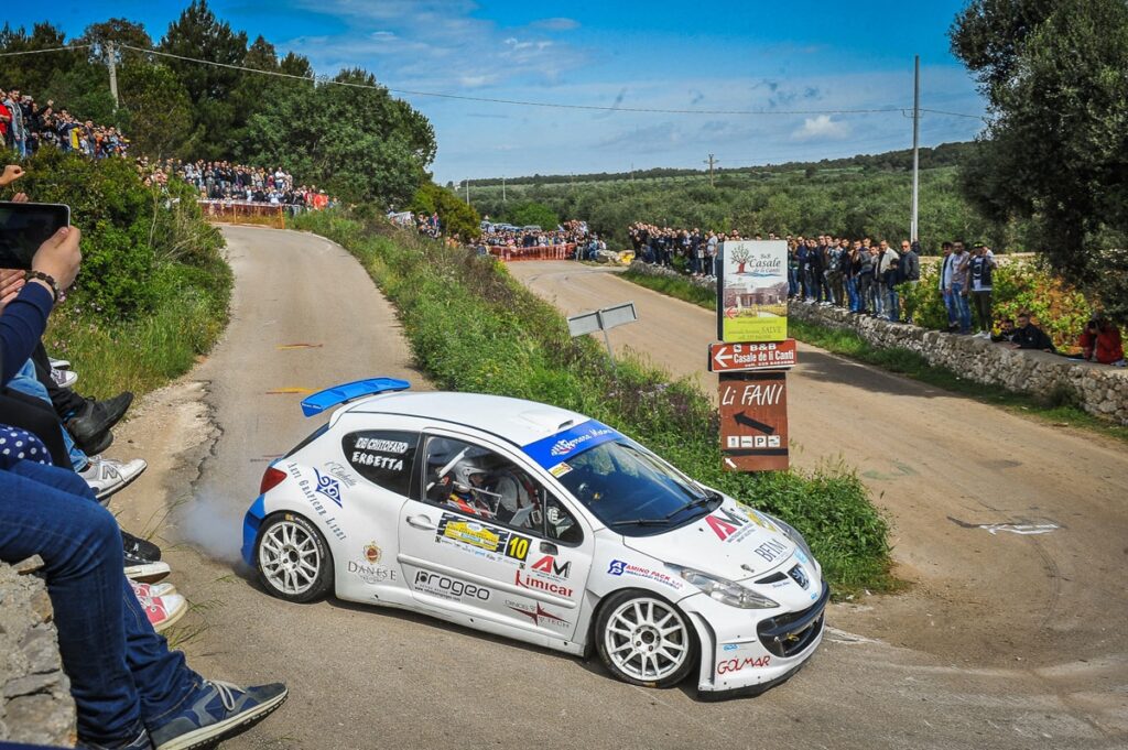 Rally. Un muretto ferma la rimonta di Erbetta