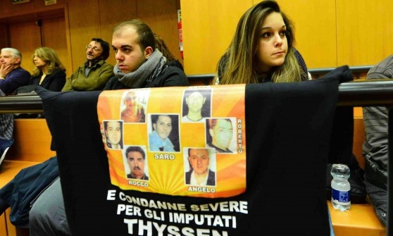 Thyssen: Cassazione condanne ai manager.Giustizia è fatta per i parenti della vittime