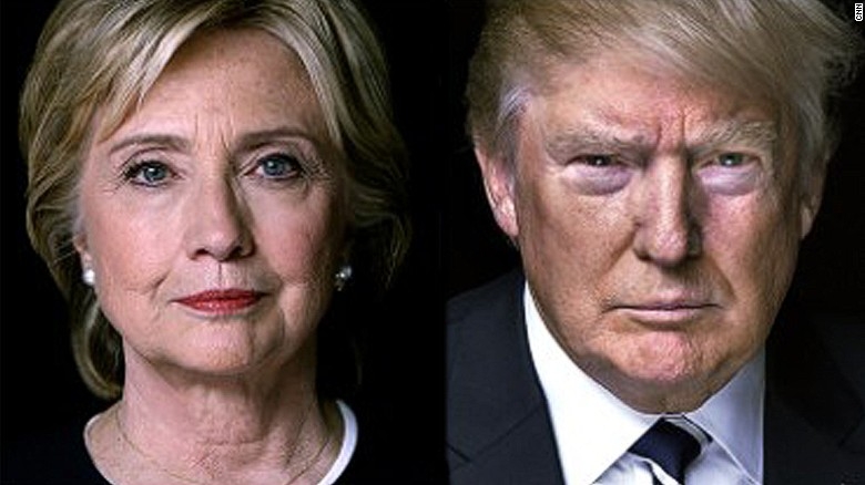 Hillary e Trump testa a testa a Washington