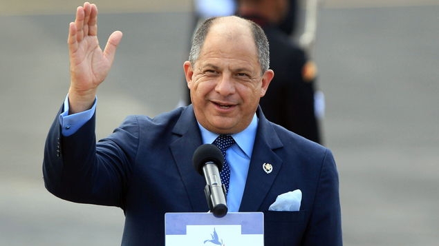 Il presidente del Costa Rica Luis Guillermo Solís Rivera  punta sugli investitori italiani