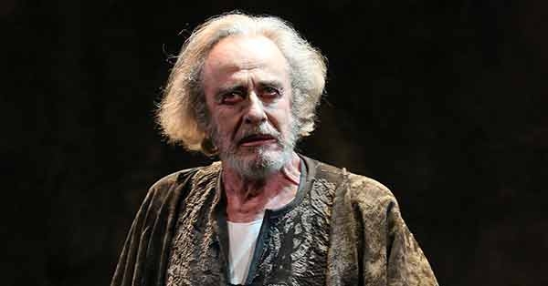 Globe theatre. Mariano Rigillo in  “LEAR. La storia”,  23 giugno – 3 luglio