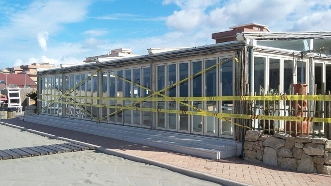 Ostia. Sigilli anche al Faber Beach