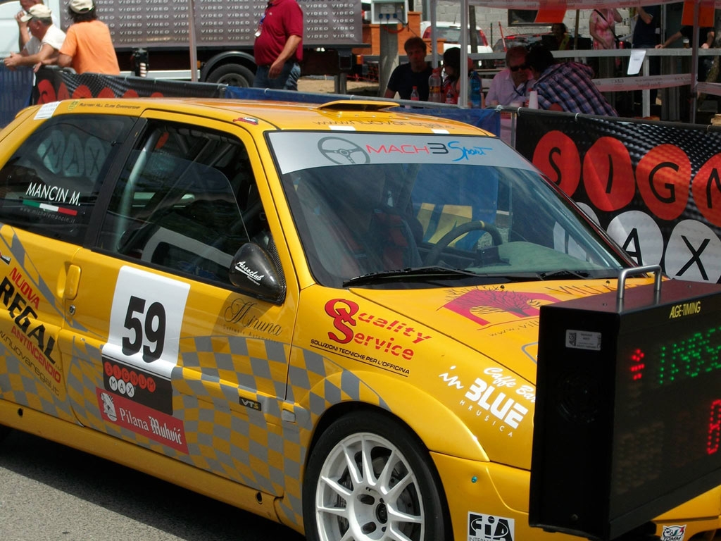 Rally. A Čabar sventola il tricolore con Mancin