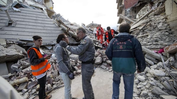 Terremoto, recuperato corpo donna ad Amatrice