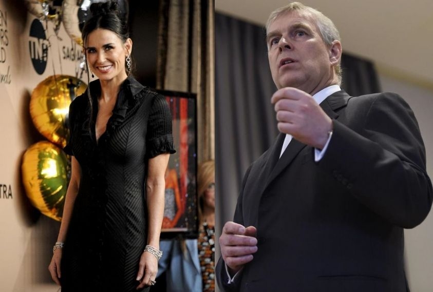 Il Cavaliere dell’Ordine della Giarrettiera e Demi Moore
