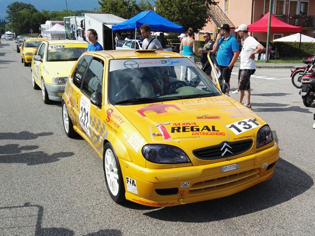 Rally cronoscalata. Weekend in salita per mancin sul Nevegal