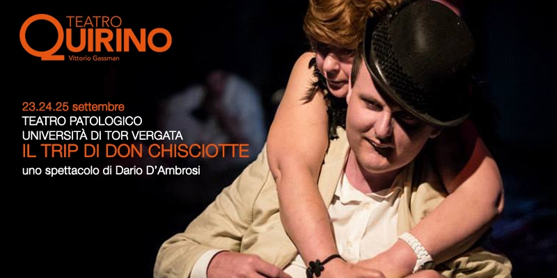 Teatro Quirino. “Il trip di Don Chisciotte”, uno spettacolo fuori dell’ordinario