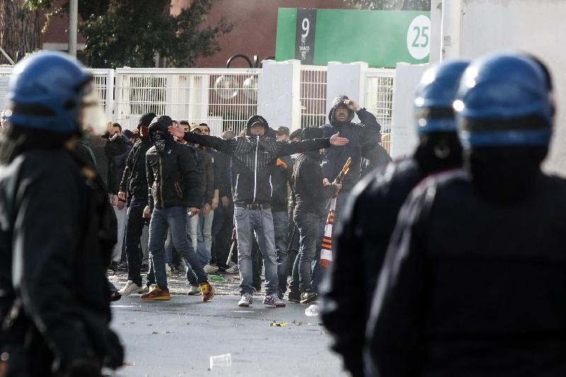 Roma. Europa League. La Polizia interviene sulla tifoseria austriaca