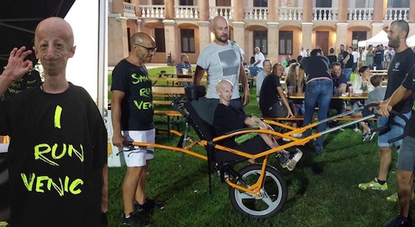 Una Venicemarathon in allegria per Sammy Basso