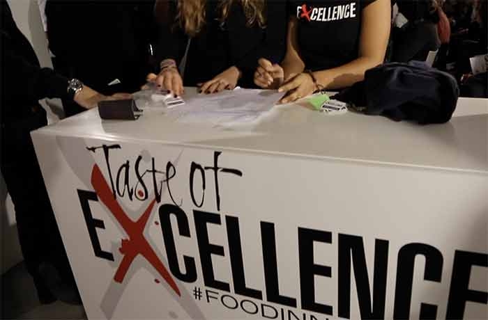 Taste of Excellence.  Cibo italiano perfetto, vino tacco 12