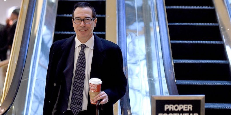 Un uomo della Goldman Sach al Tesoro americano