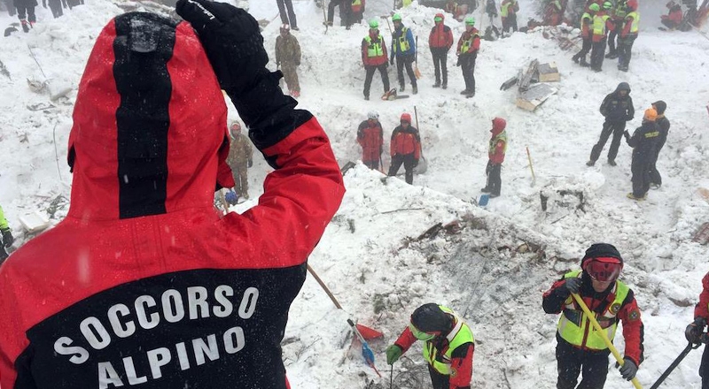 Rigopiano: recuperata ultima vittima, 29 morti il bilancio finale