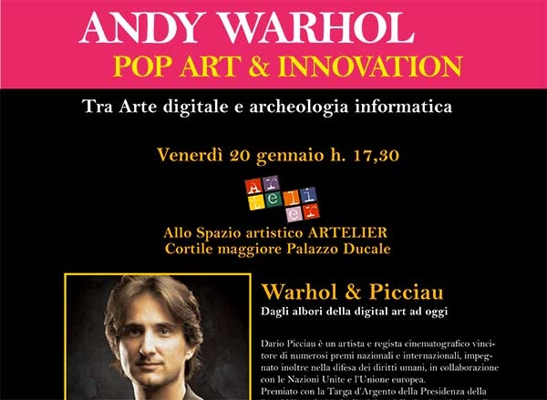 Dario Picciau, l’arte digitale trent’anni dopo Warhol