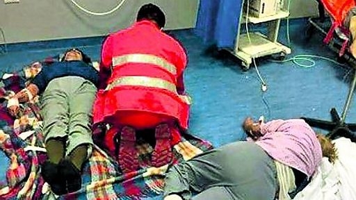 Sanità. Pazienti curati a terra all’ospedale di Nola