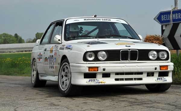 Rally. Marco Luise al palo in quel di Adria