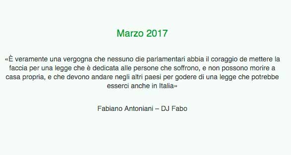 Dj Fabo: su sito clinica le sue parole per rendergli omaggio