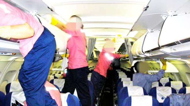 Fiumicino, a rischio licenziamento 126 addetti pulizia aerei