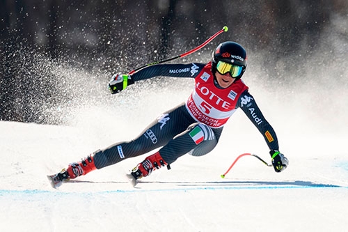 Sci. Sofia Goggia fa il bis: prima anche in superG