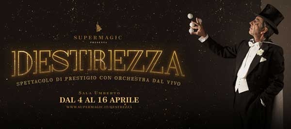 Sala Umberto. “Destrezza”: nella magia condotti da un maestro. Recensione