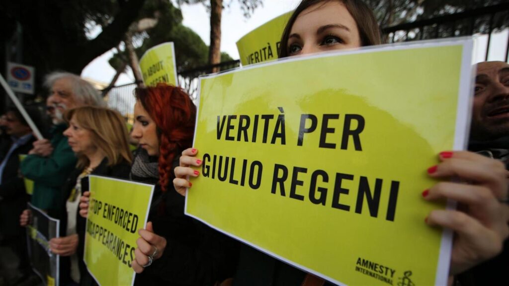 Caso Regeni: l’Egitto esca da oltraggioso silenzio