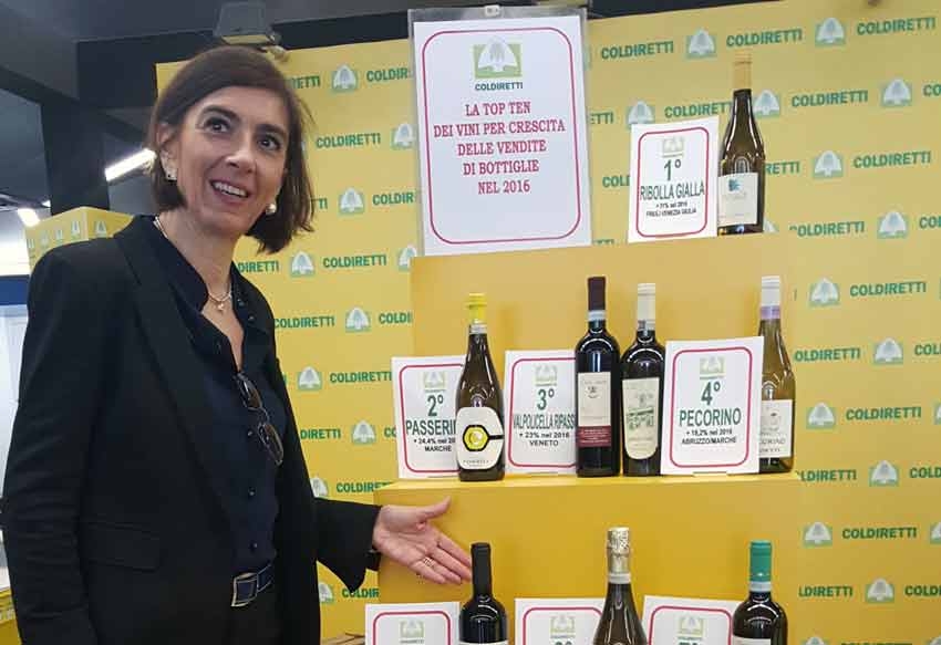 Vino. Ribolla gialla in testa alla classifiche per le vendite