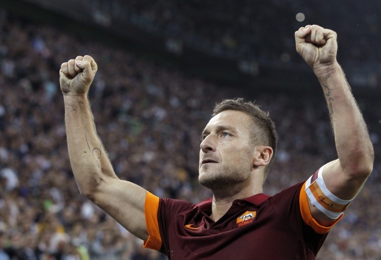 Francesco Totti e la bellezza di un addio