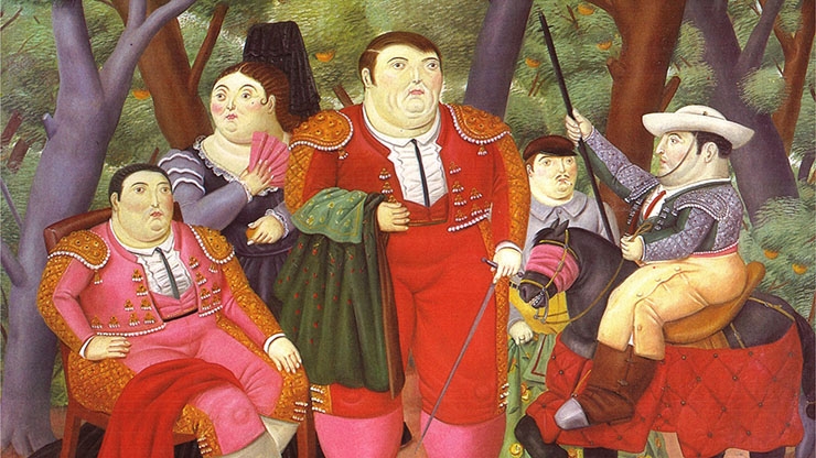 Botero a Roma inaugura la sua mostra