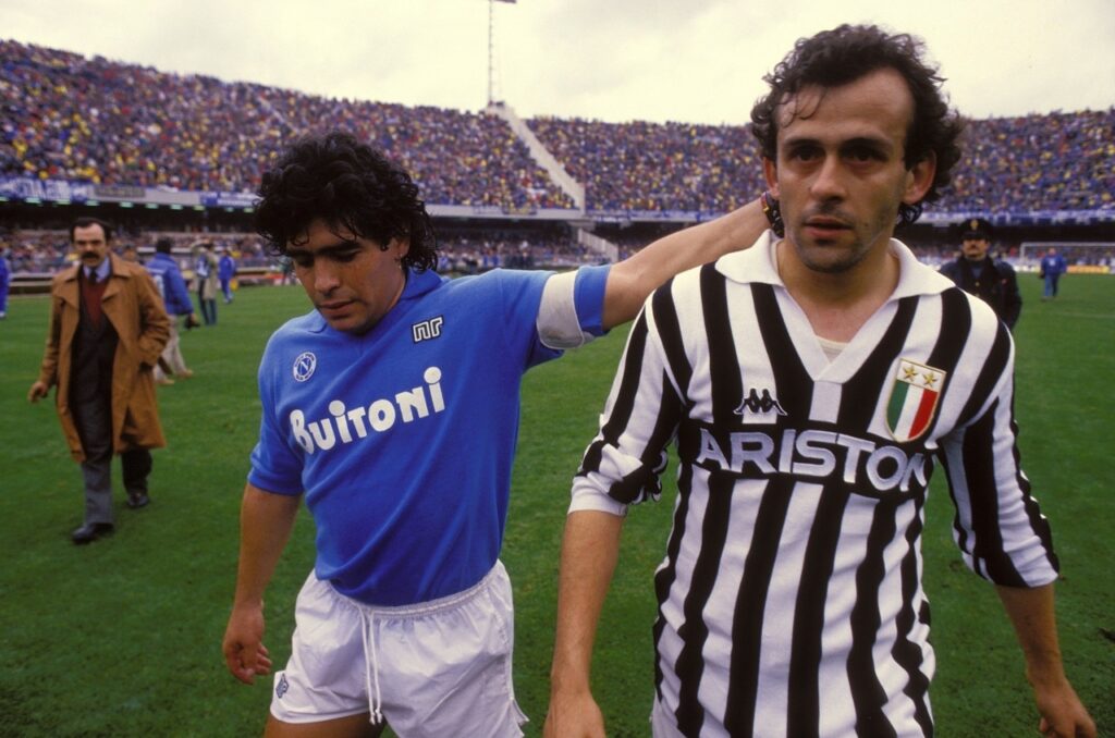 Maradona e Platini trent’anni dopo