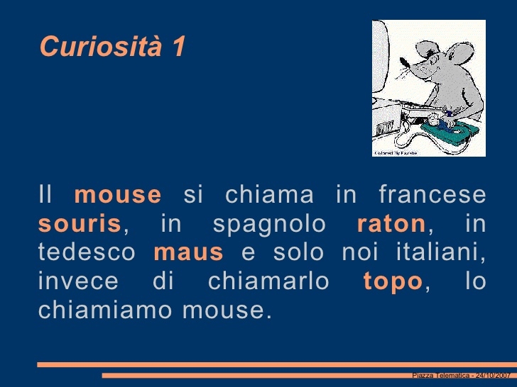 Quando la tecnologia, oggi anglofona, parlava  latino e greco