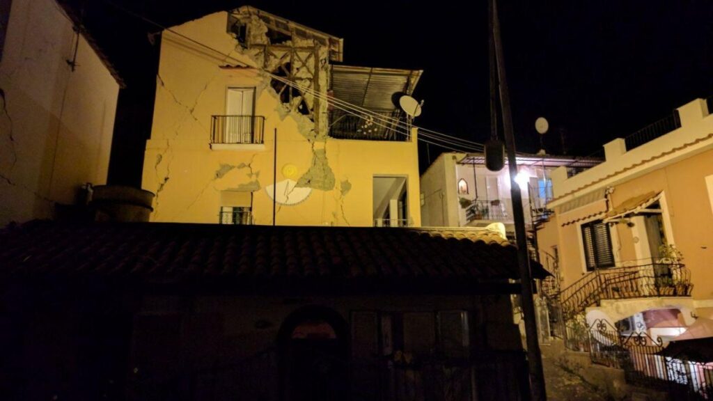 Terremoto a Ischia. La prima opera è la messa in sicurezza